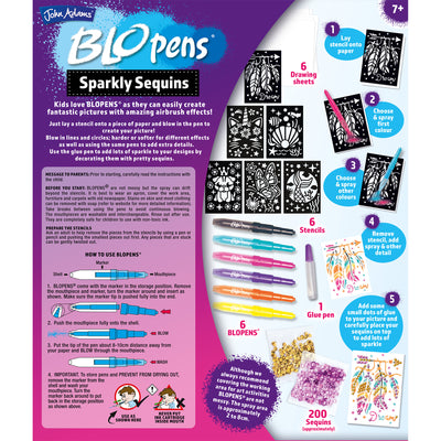 Blo Pens Sparkly Sequins Set
