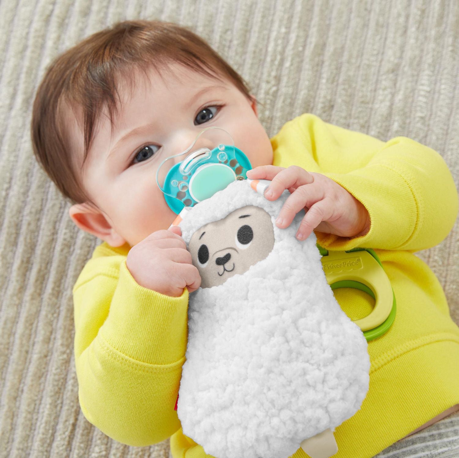 Fisher Price Clipimals Universal Pacifier Holder Llama