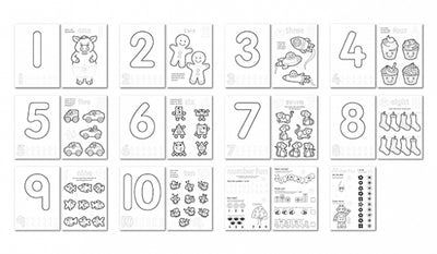 Orchard Toys 1-20 Sticker Colouring Book