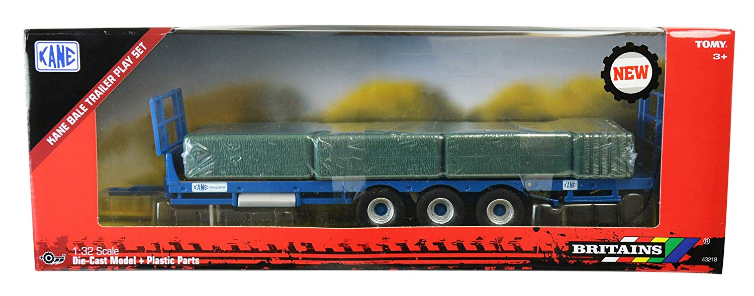 Britains 43218 Kane Bale Trailer & Bales Playset 1:32