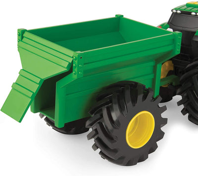 John Deere Monster Treads Tractor And Trailer Light And Sound