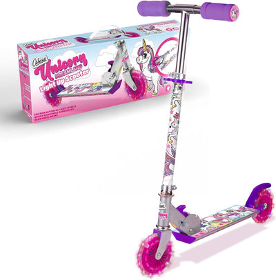 Unicorn Dreamland Scooter With Light Up Wheels