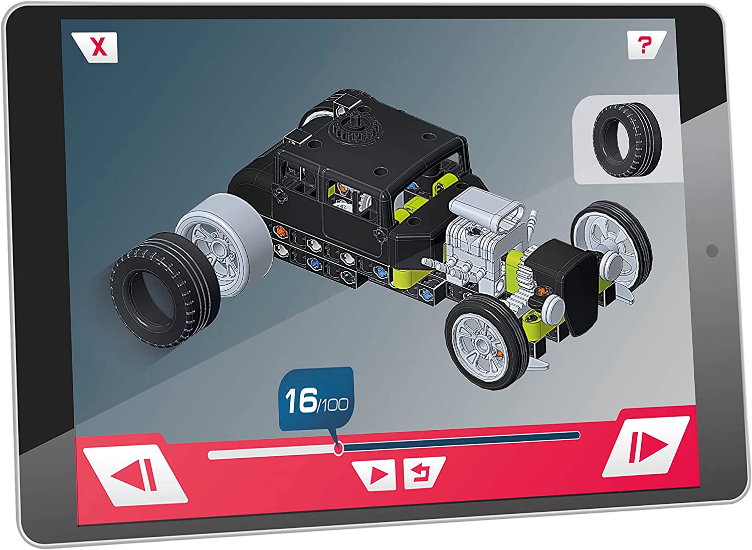 Mechanics Laboratory Hot Rod And Race Truck Construction Set