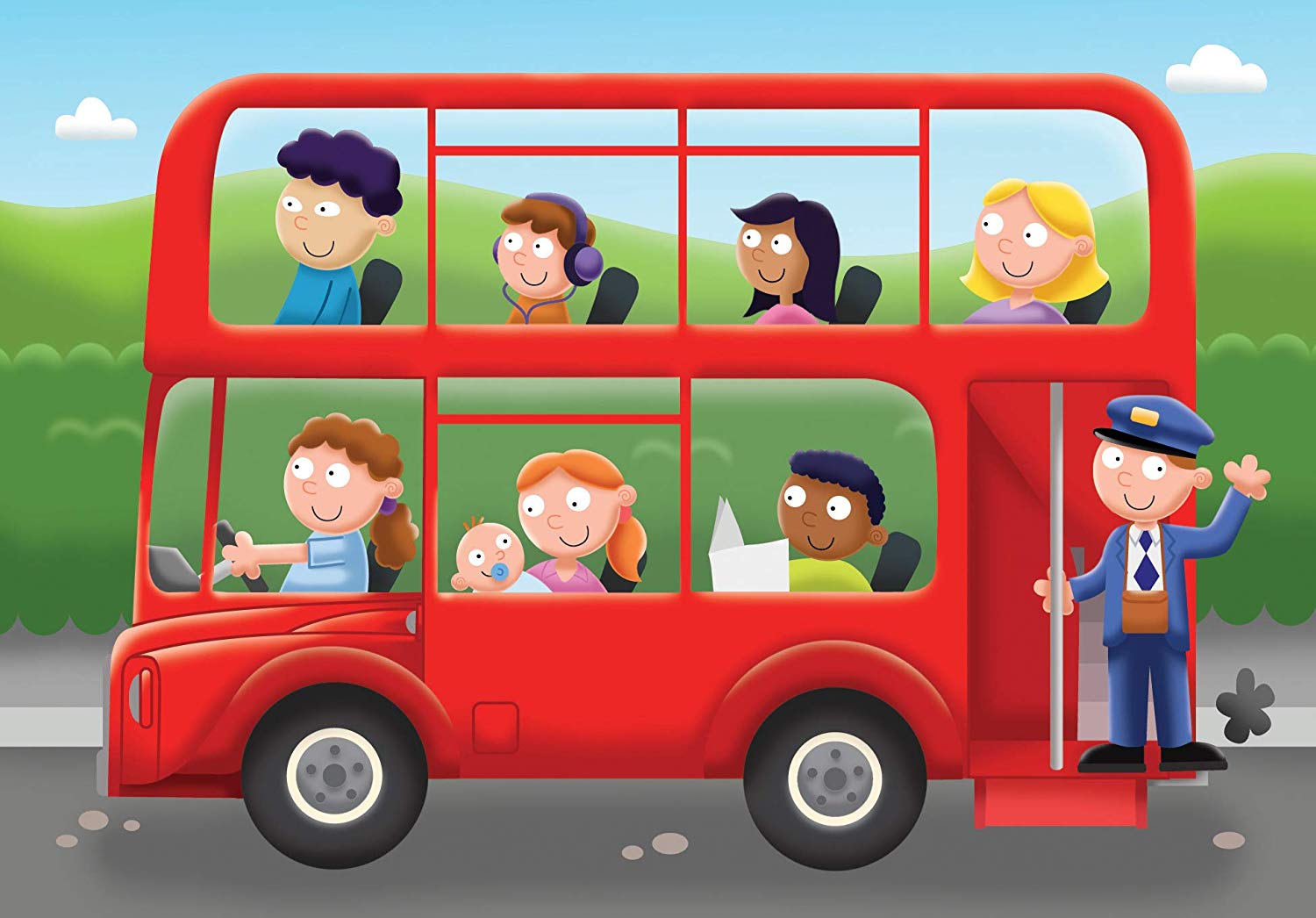 My First Jigsaw Puzzles Travel Far 4 Chunky Jigsaw Puzzle