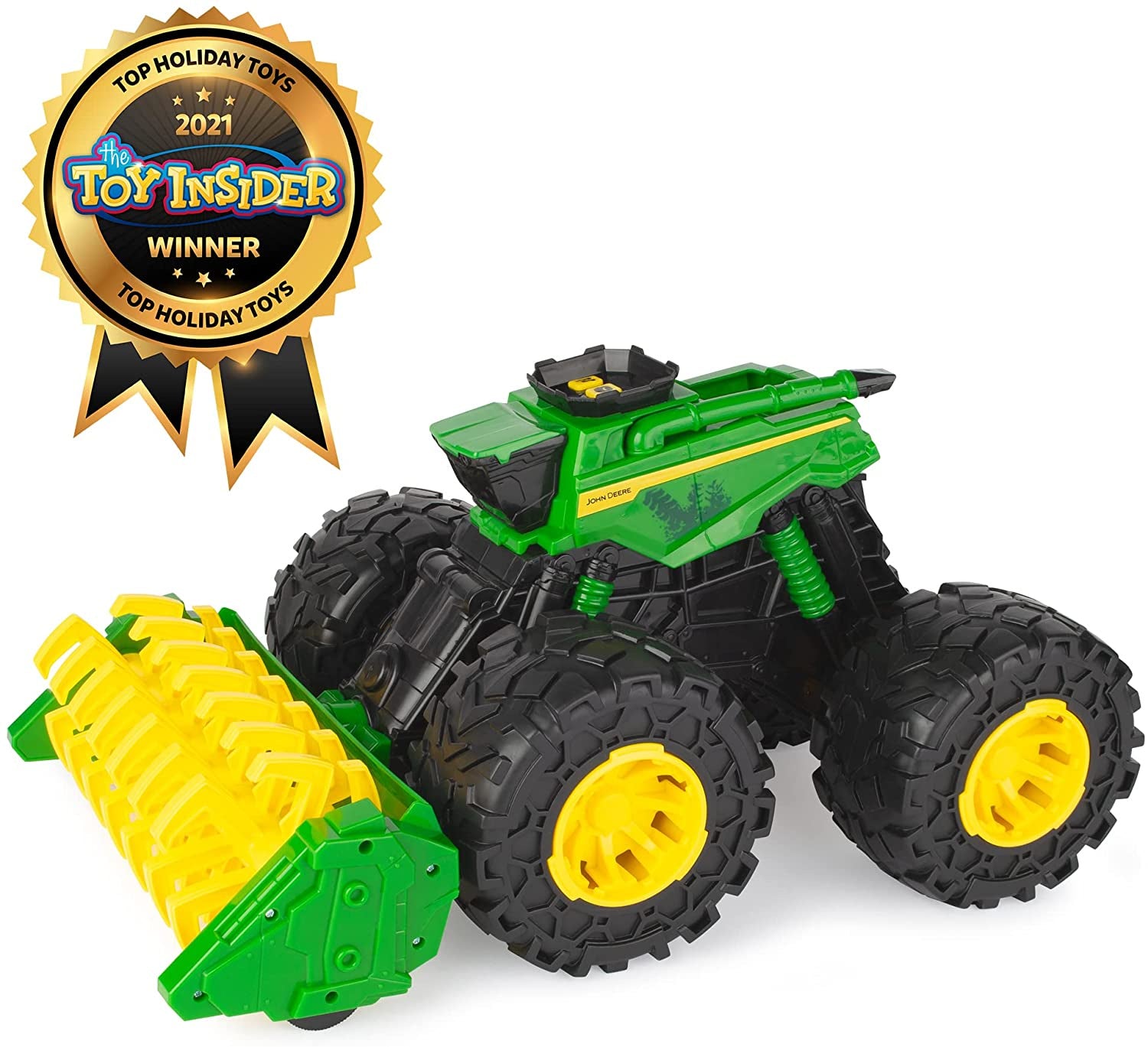 John Deere Monster Treads Combine Harvestor