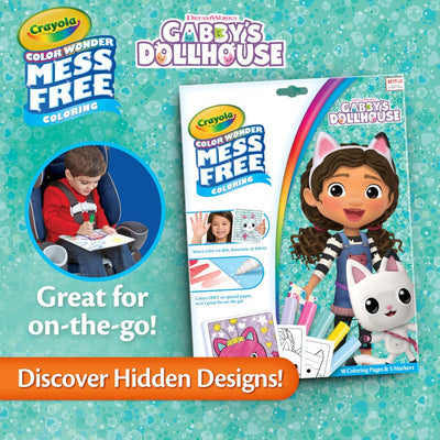 Crayola Colour Wonder Gabby's Dollhouse