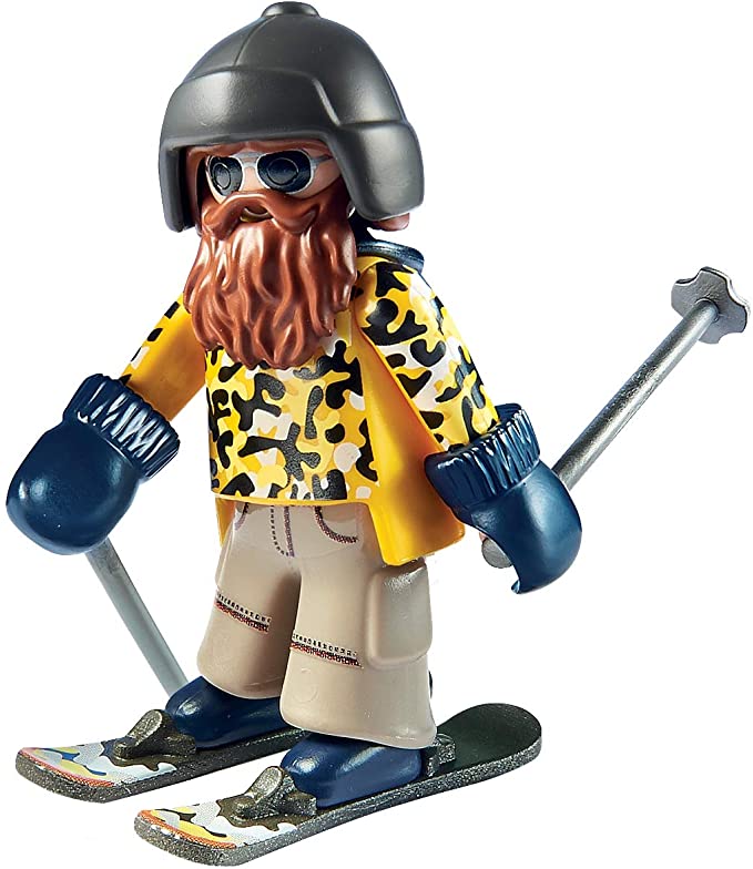Playmobil Family Fun 9284 Skier With Poles