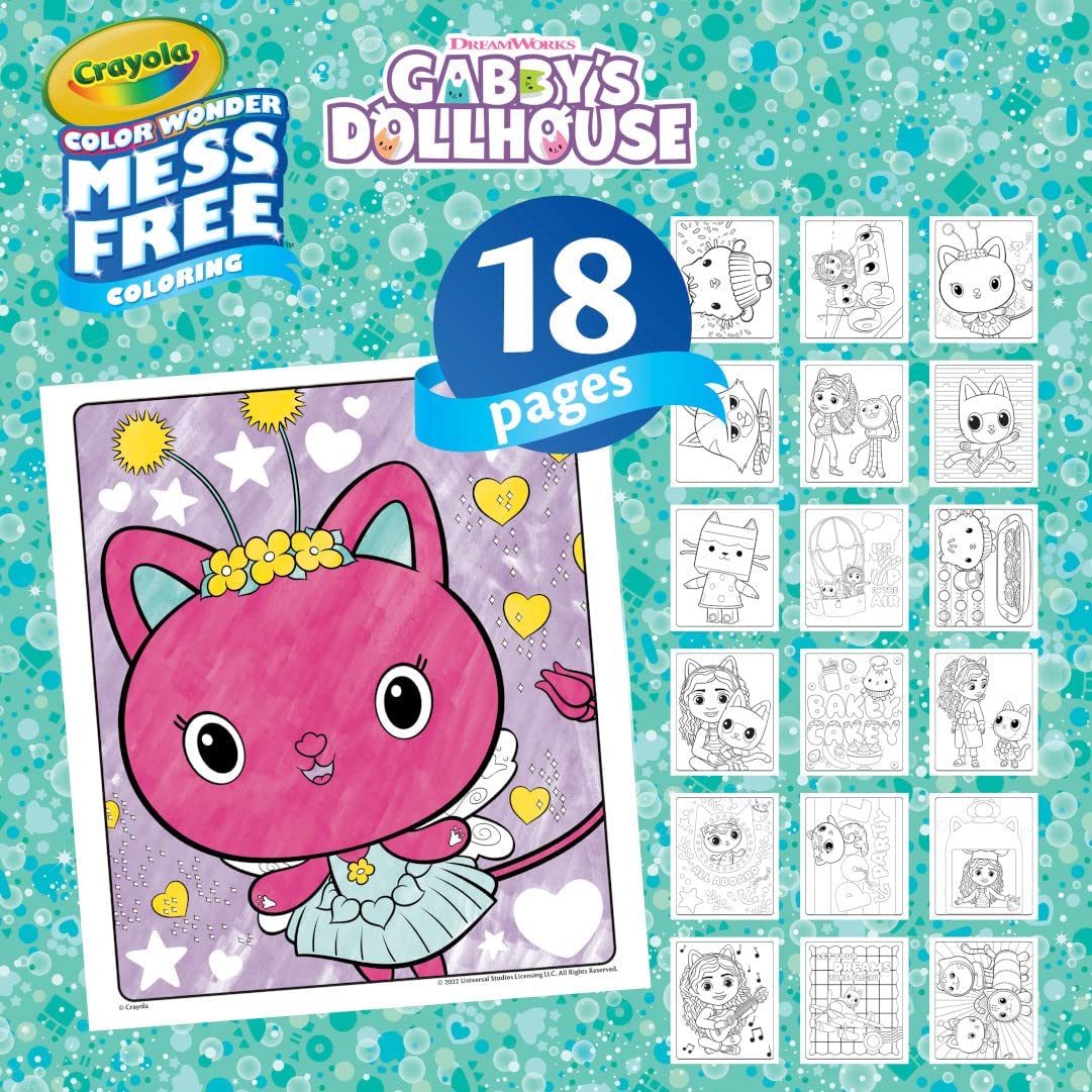 Crayola Colour Wonder Gabby's Dollhouse