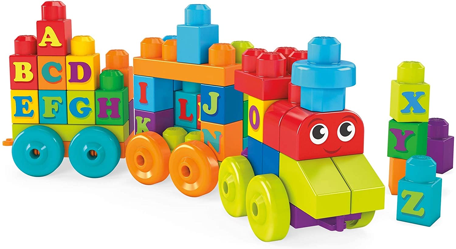 Mega Bloks Learning Train