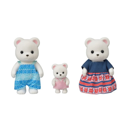Sylvanian Families Polar Bear Family