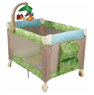 Fisher Price Rainforest Travel Cot Standard