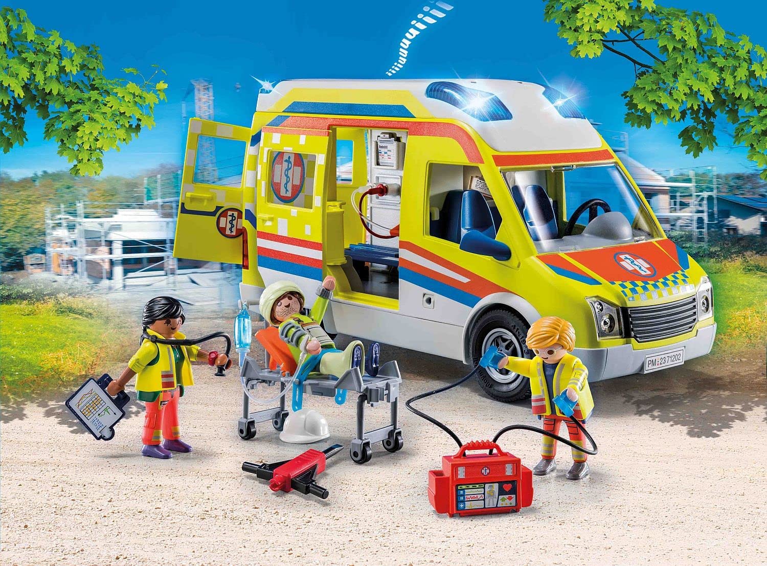 Playmobil City Life 71202 Ambulance With Lights