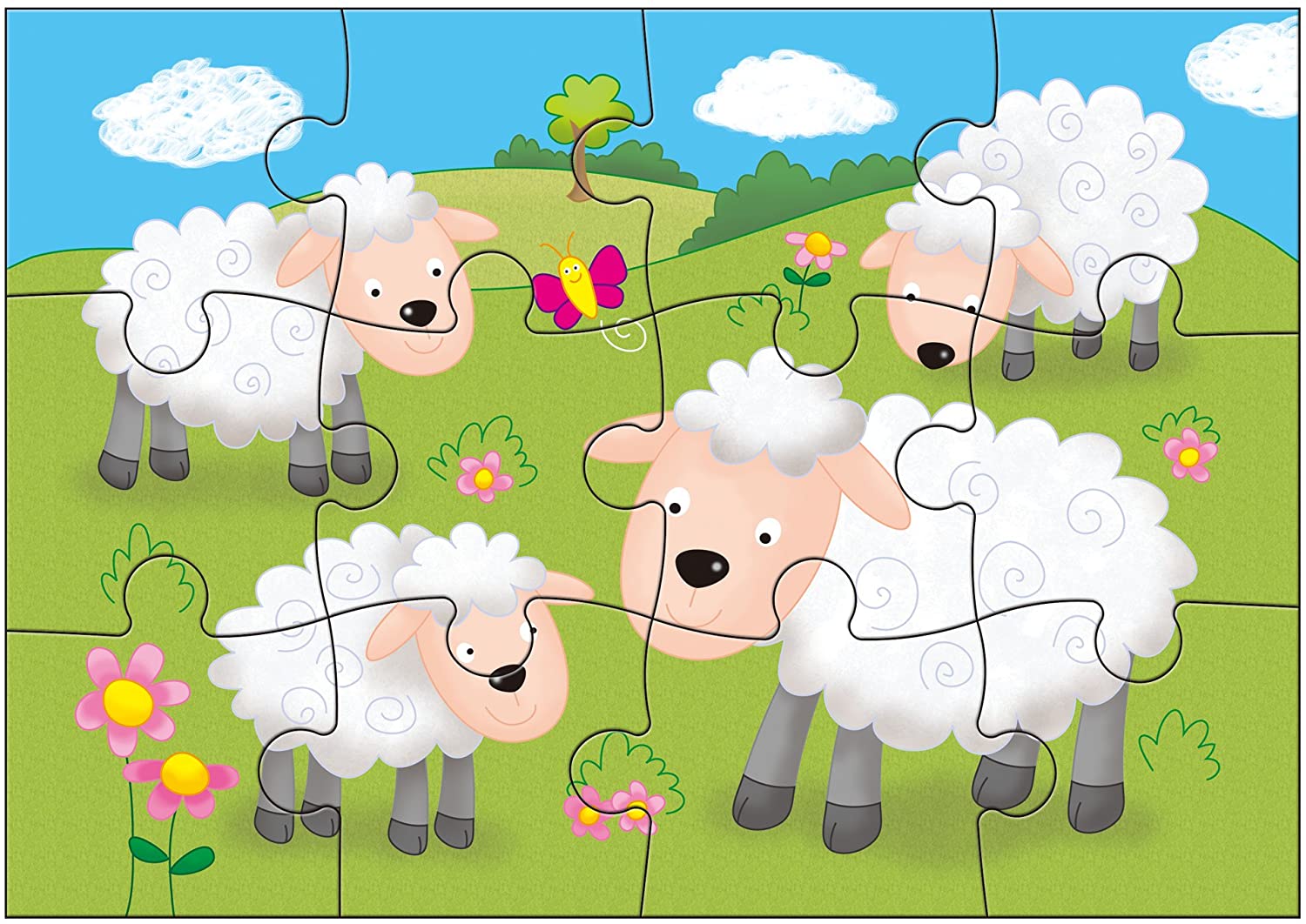 Galt 4 Puzzles In A box Farm