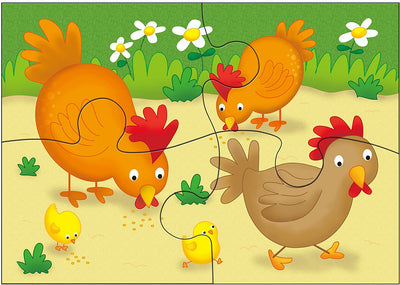 Galt 4 Puzzles In A box Farm