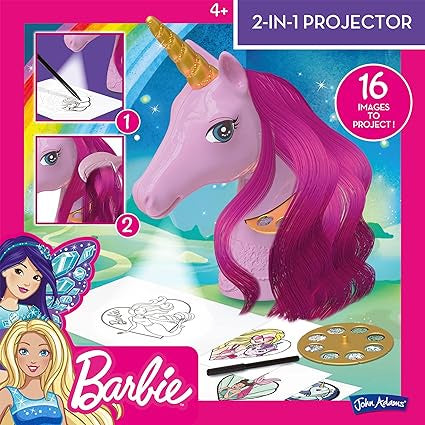 Barbie 2In 1 Unicorn Projector