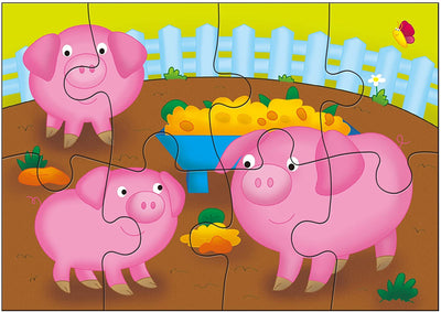 Galt 4 Puzzles In A box Farm