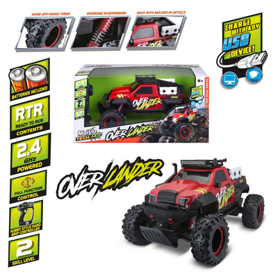 Maisto Tech R/C Overlander Off Road Remote Control Vehicle
