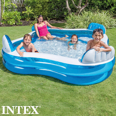 Intex Wet Set 90" x 90" x 26" Inflatable Pool