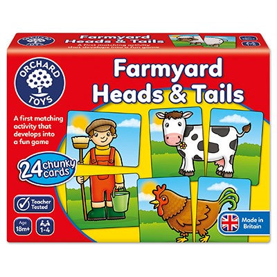 Orchard Toys Farmyard Heads & Tails