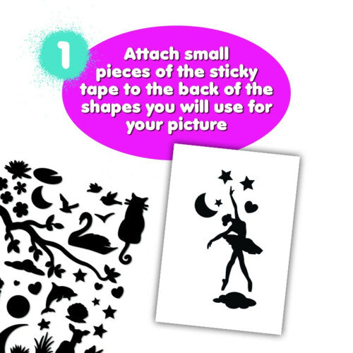 Blo Pens Silhouette Stencil Set