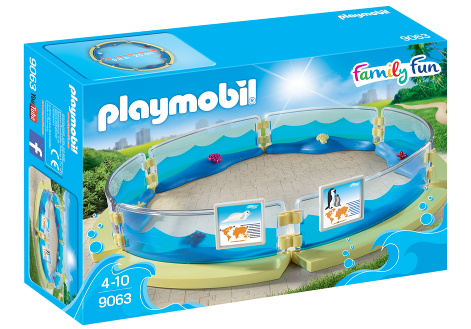 Playmobil Family Fun 9063 Aquarium Enclosure