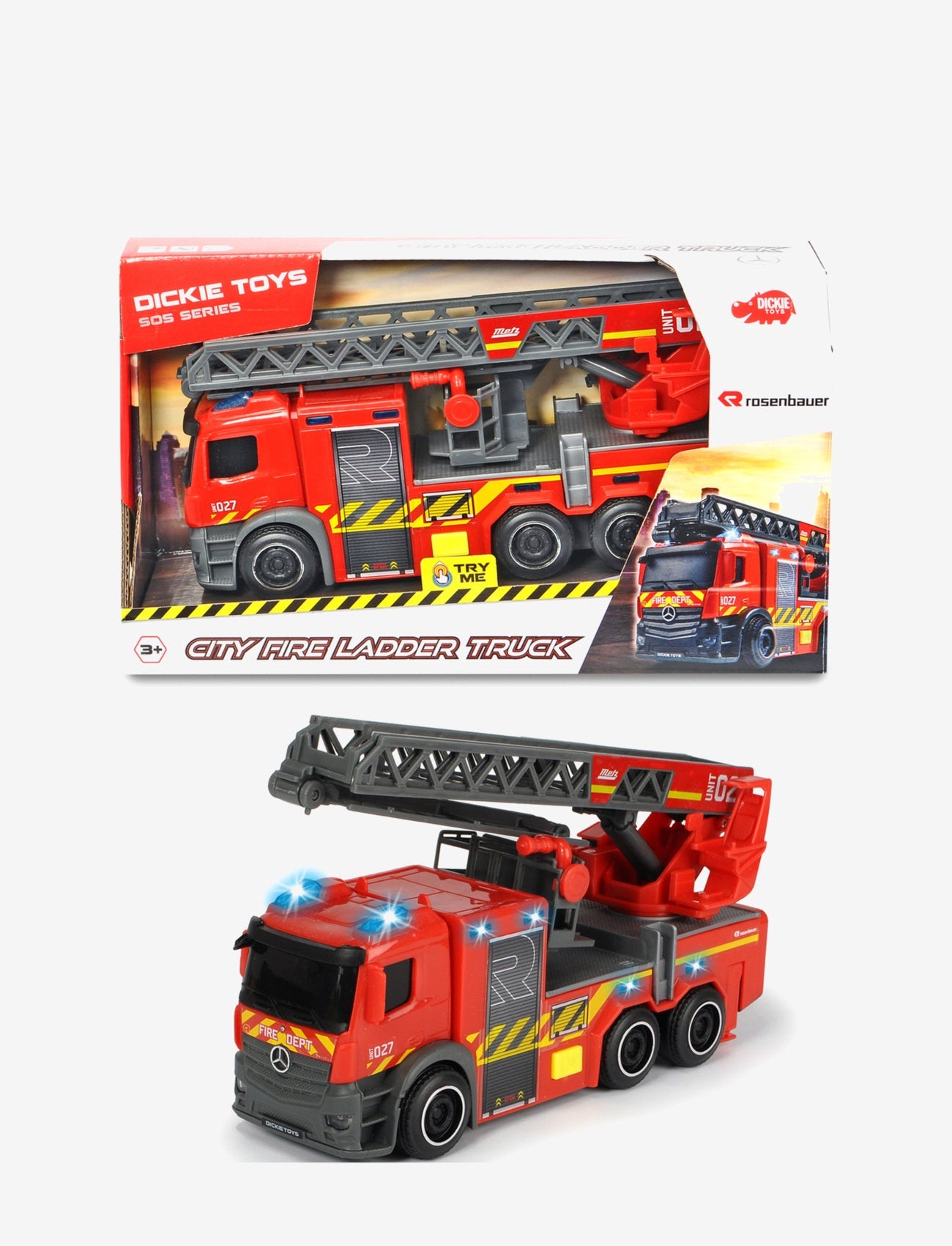 Dickie City Fire Truck light And Sound