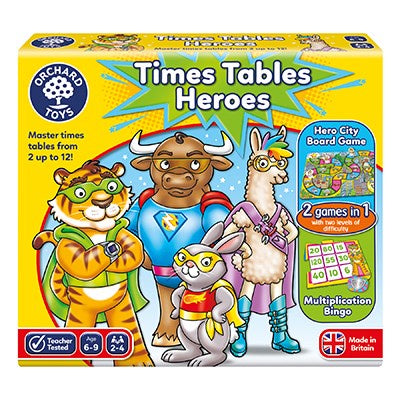 Orchard Toys Times Tables Master Tims Tables Game