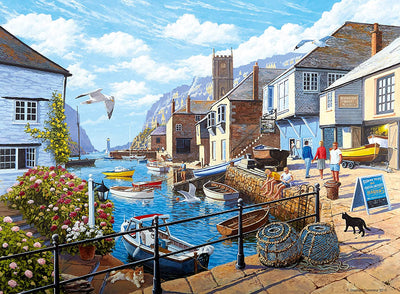 Ravensburger Tranquil Harbour 500pc Jigsaw Puzzle
