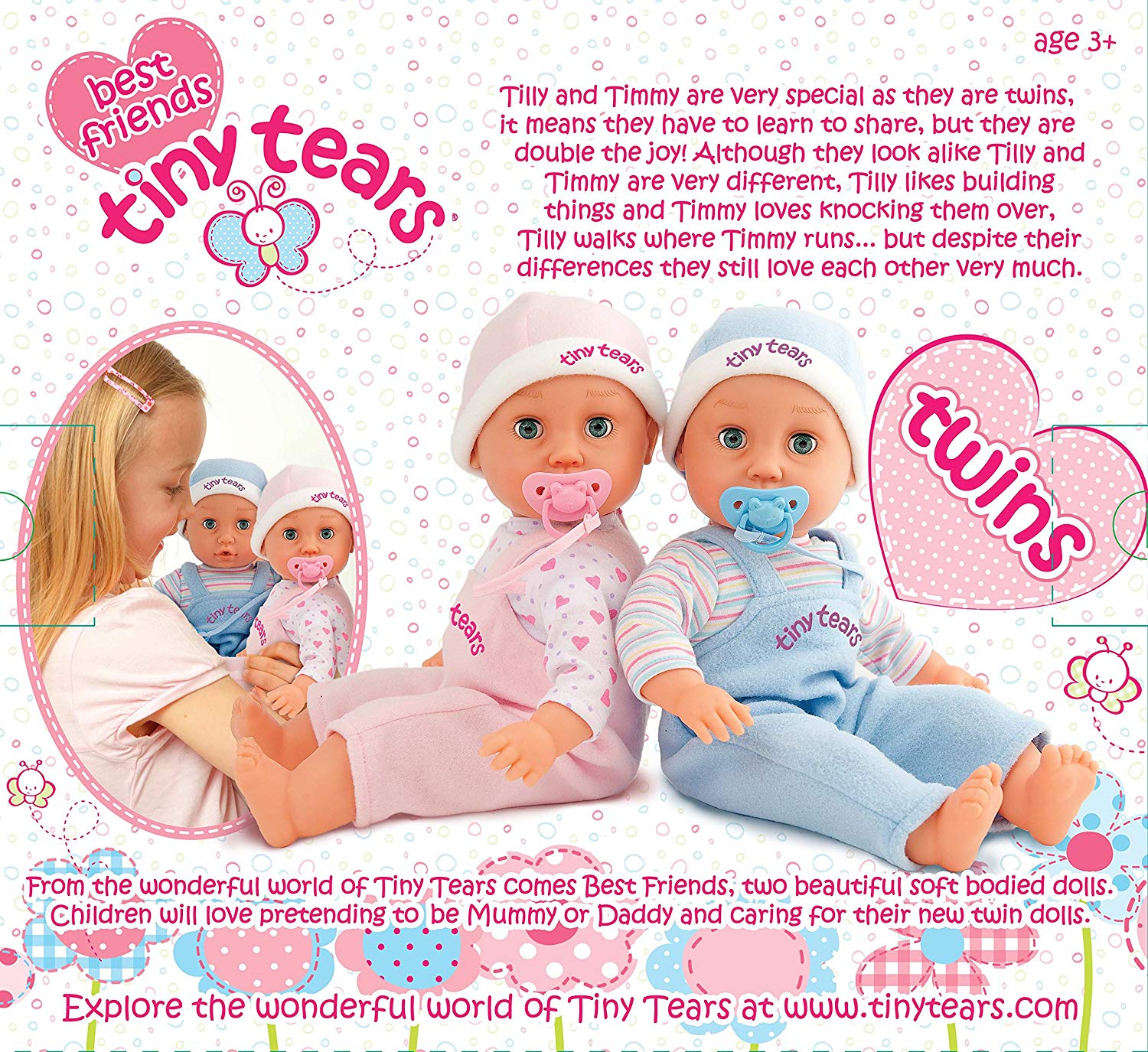 Tiny Tears Tiny Tears Best Friends Twins