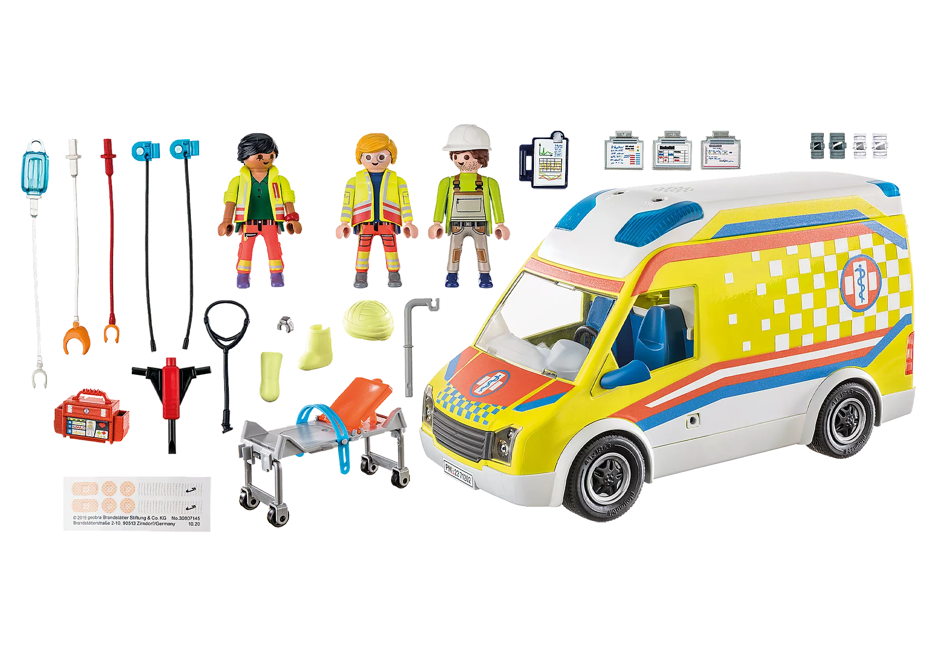 Playmobil City Life 71202 Ambulance With Lights