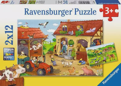 Working On The Farm 25 x 12pc Jigsaw Puzzles