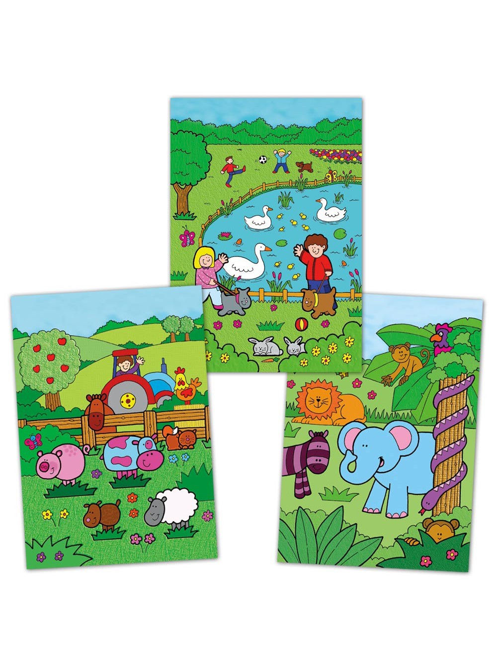 Galt Water Magic Animals Book