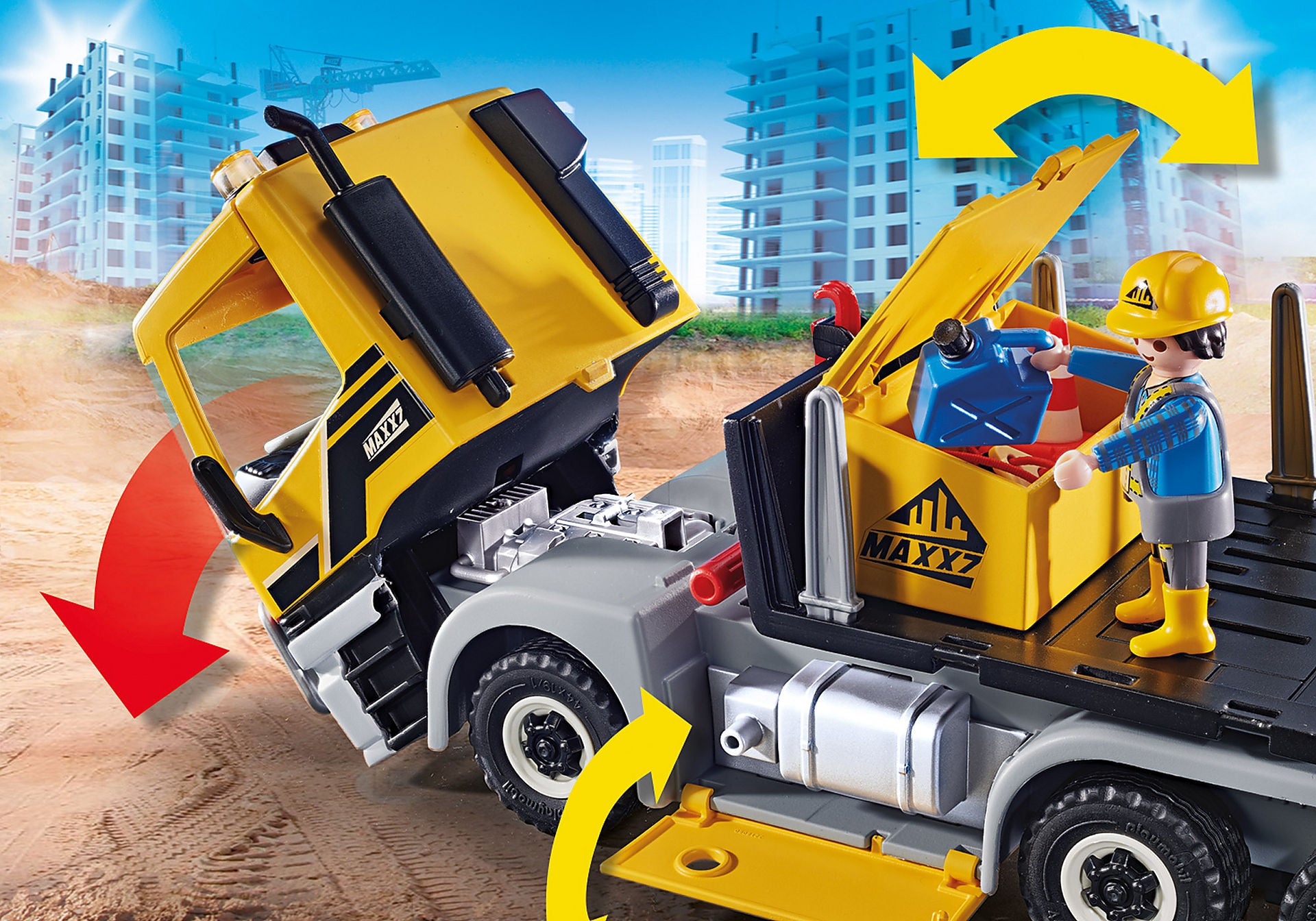 Playmobil City Action 70444 Interchangeable Truck