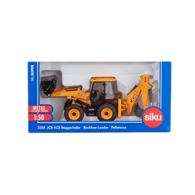 Siku JCB 4CX Backhoe Loader 1:50