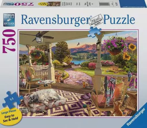 Ravensburger Cosy Front Porch 750pc Jigsaw Puzzle