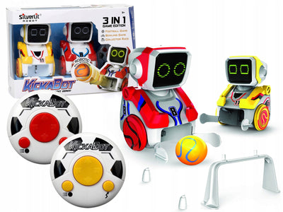 Kickabot 3 In 1 Robot Games Twin Pack