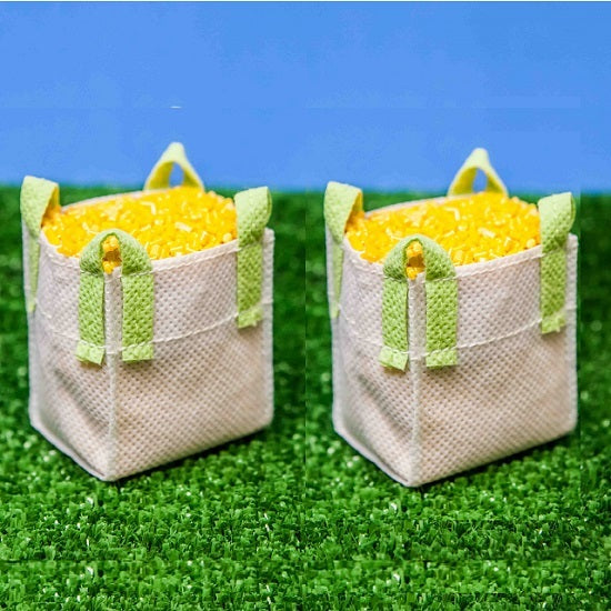 Kids Globe Bag Bag x 2 With Silo Filling 1:32