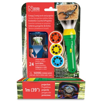 Natural History Museum Creepy Crawly Torch And Projector