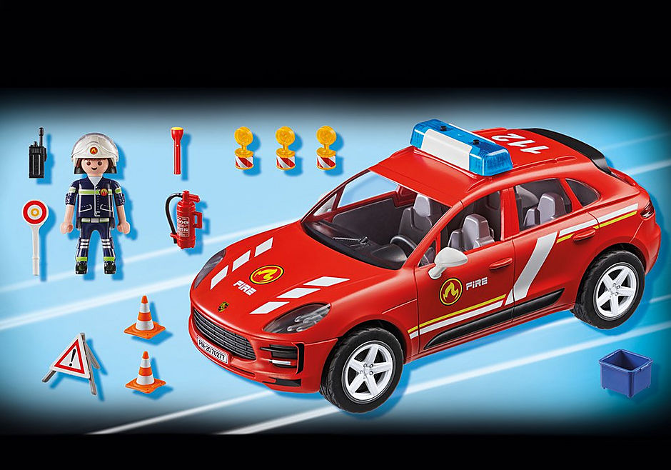 Playmobil Porsche Macan S Fire Brigade