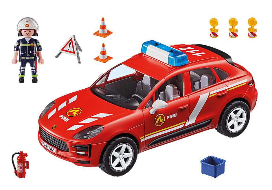 Playmobil Porsche Macan S Fire Brigade