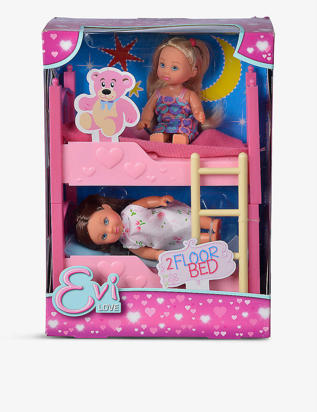 Evi Love Bunk Bed With 2 Dolls