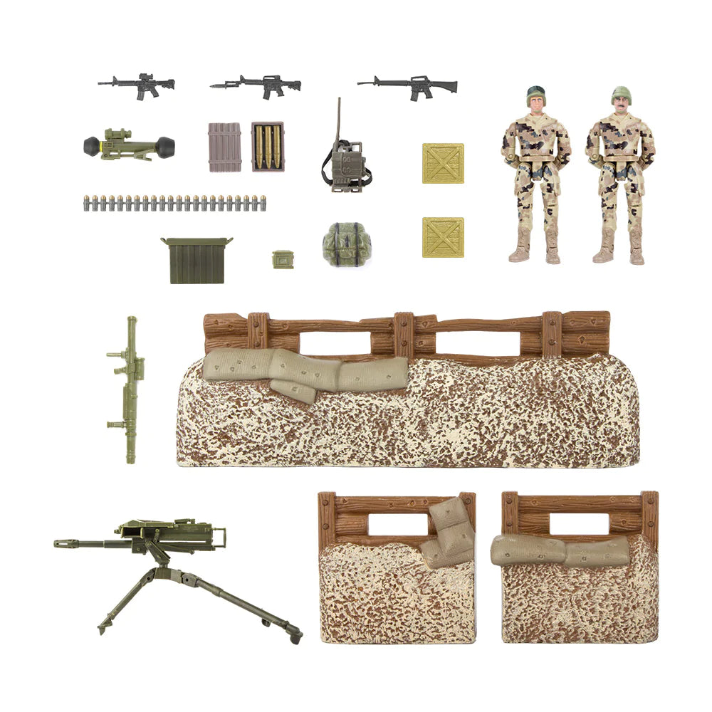 World Peacekeepers Military Defense Unit Playset With Figures And Accessories