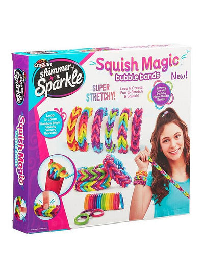 Shimmer And Sparkle Squish Magic Bubble Bands