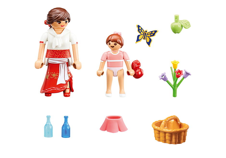 Playmobil Dreamworks Spirit 70699 Young Lucky And Mum Milagro