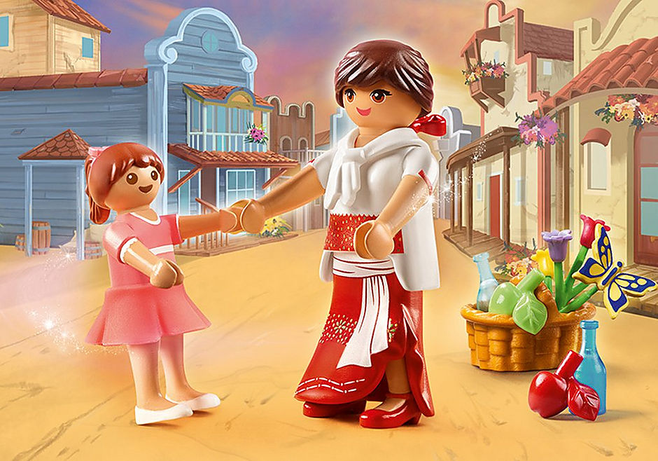 Playmobil Dreamworks Spirit 70699 Young Lucky And Mum Milagro