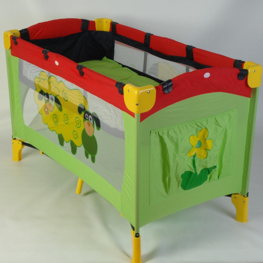 Bebe Champ Deluxe Travel Cot - Sheep