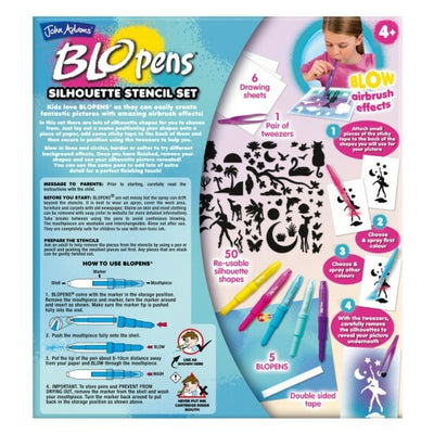 Blo Pens Silhouette Stencil Set