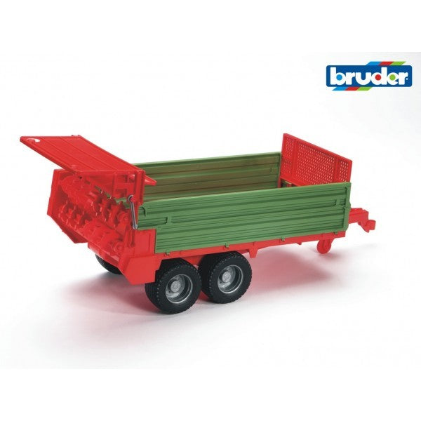 Bruder Farm Dung Spreader Trailer 1:16