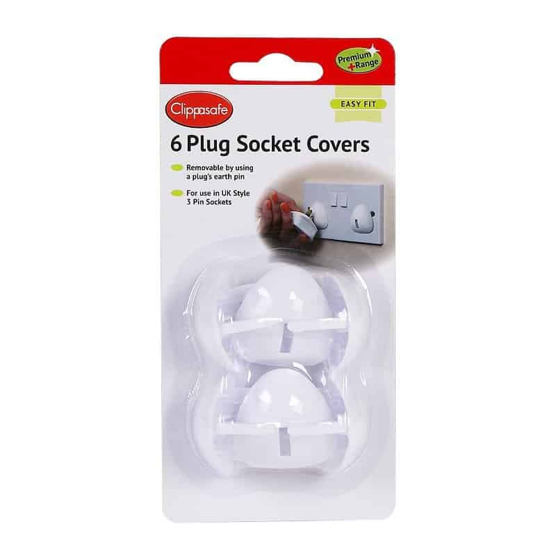 Clippasafe 6 Plug Socket Covers