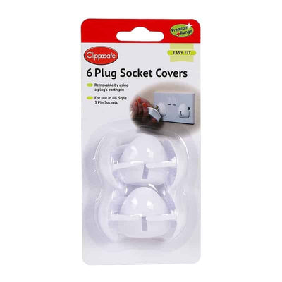 Clippasafe 6 Plug Socket Covers